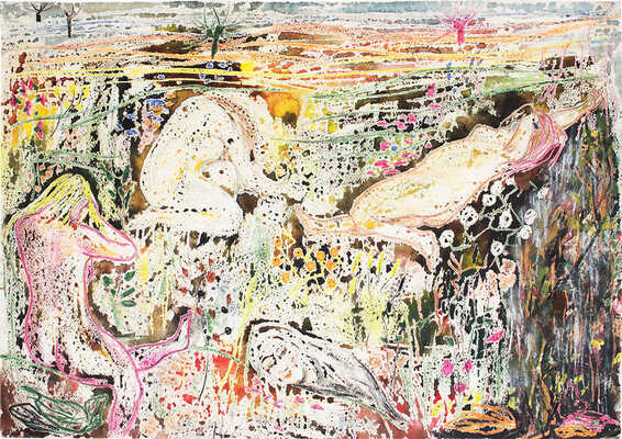 Заполянский Гавриил Аронович. Девушки в поле 